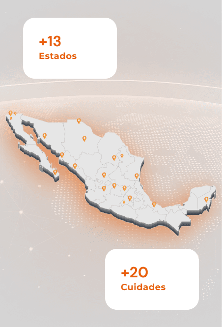 Mapa de México (móvil)